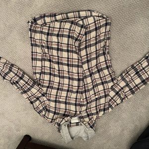 Men’s American Eagle Hooded Flannel / Large / Great Condition